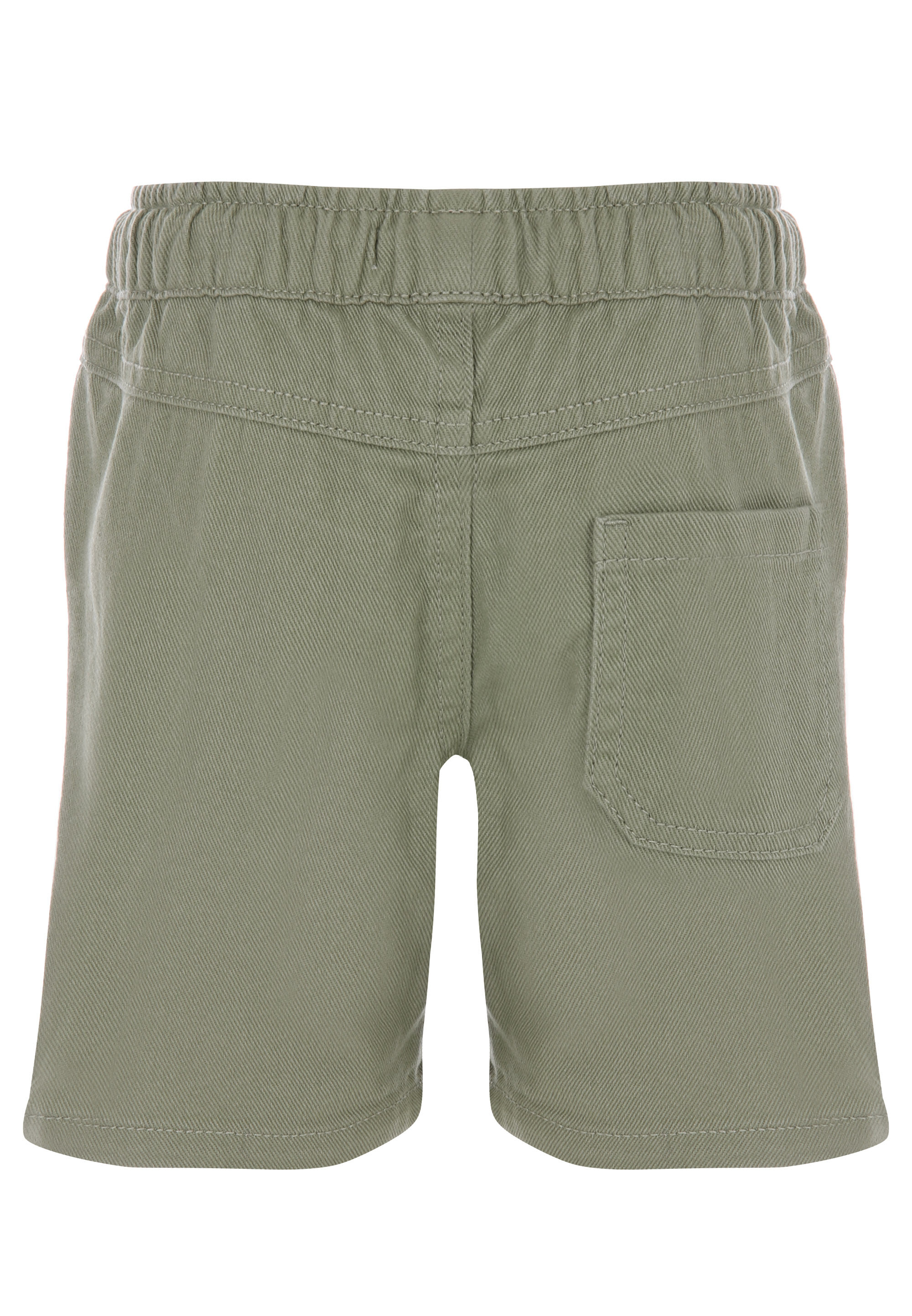 Younger Boys Khaki Cotton Twill Shorts
