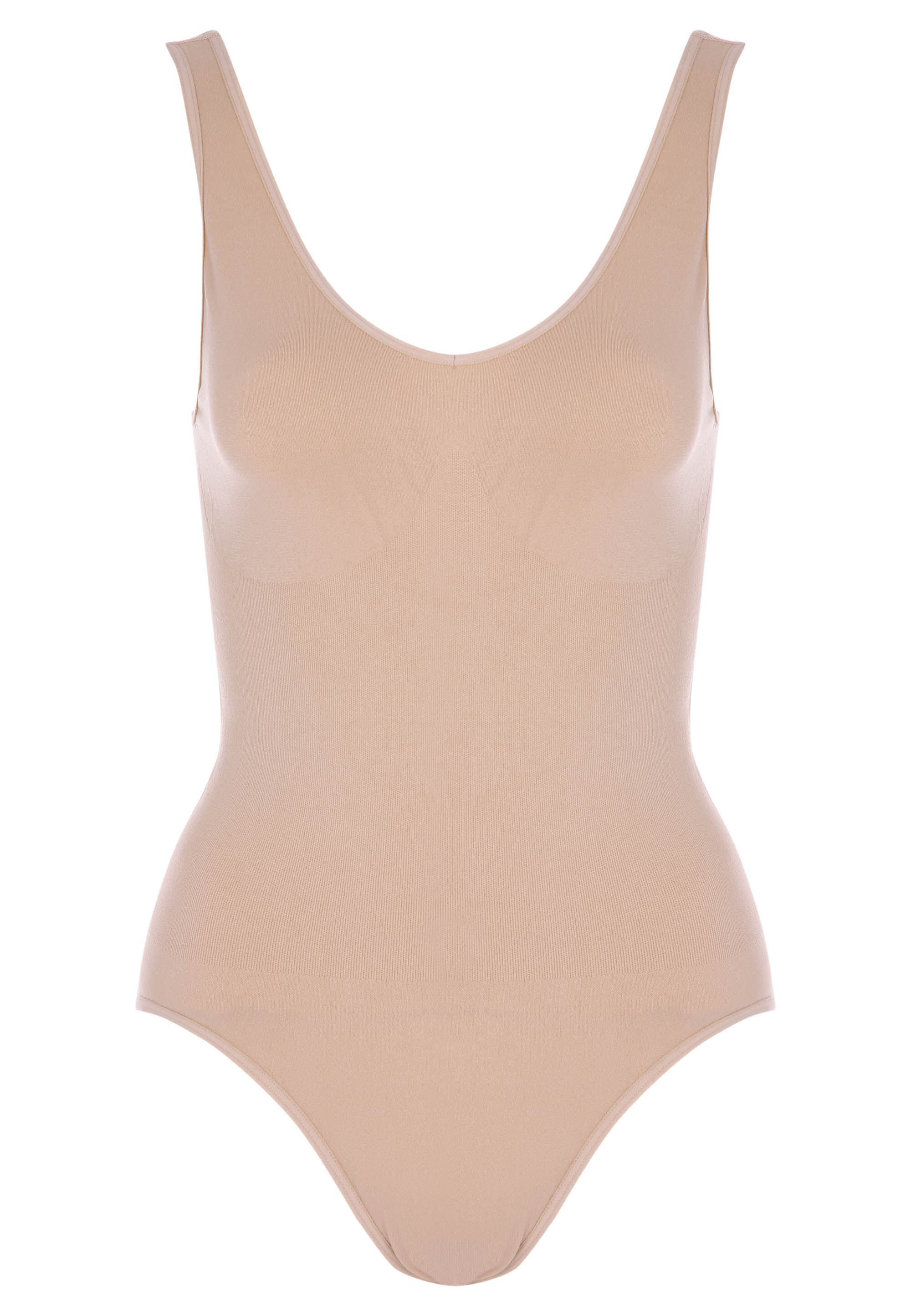 Womens Plain Nude Smoothing Body Suit