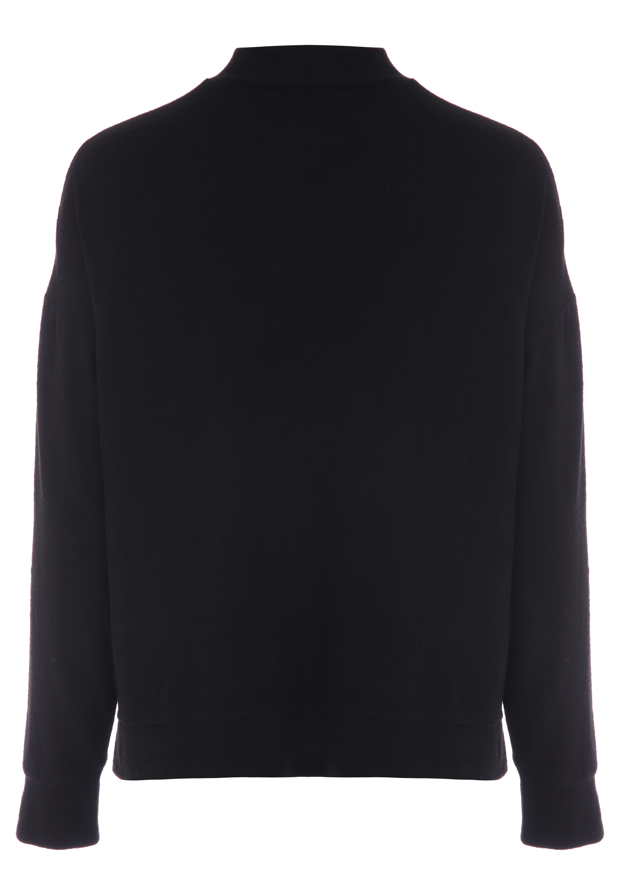 Womens Black Diamante Heat seal Cosy Top