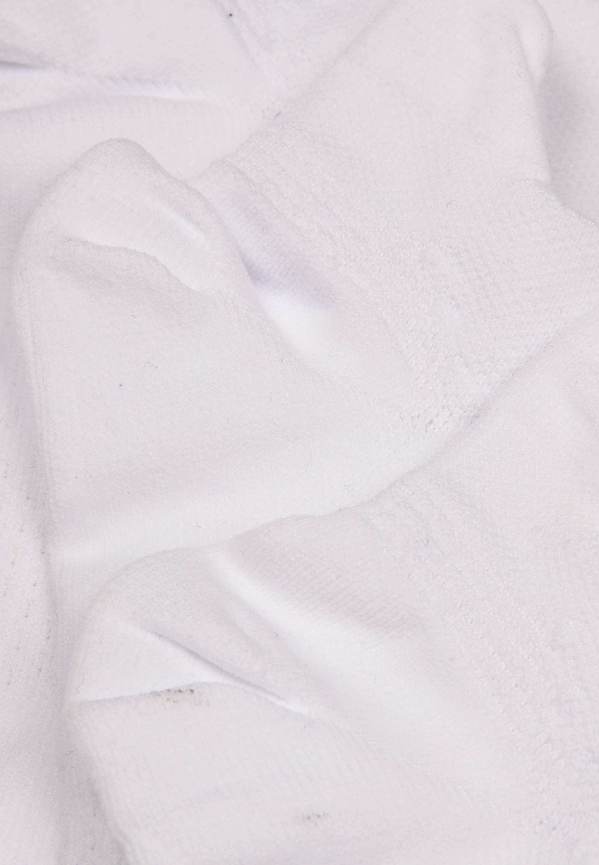 Womens 3pk White Blister Resistant Socks