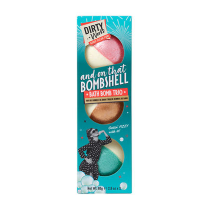 Dirty Works And On That Bombshell Bath Bomb Trio