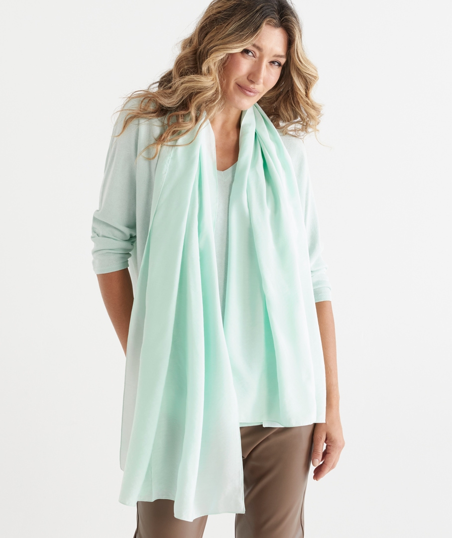 Spearmint Skinny Scarf
