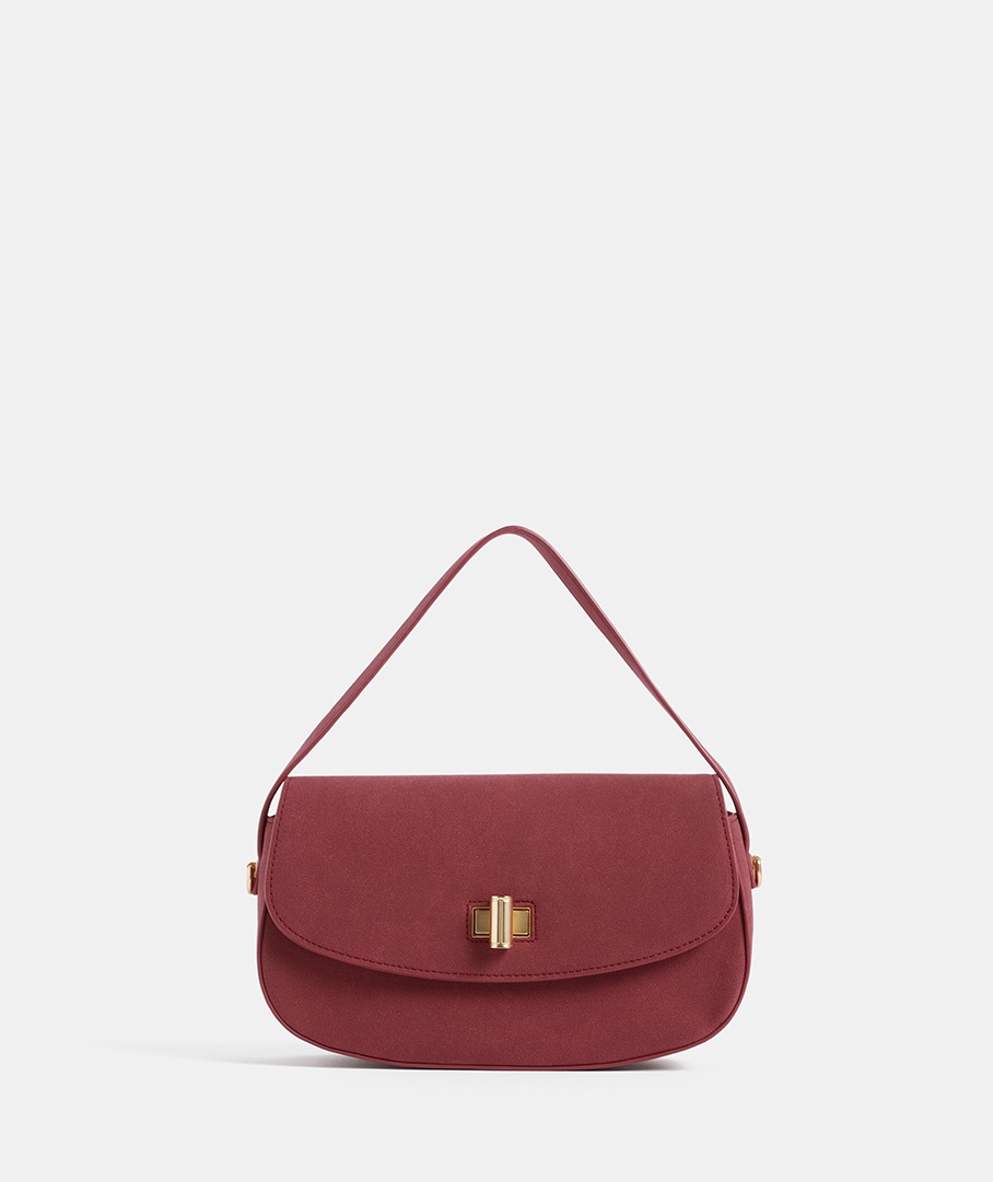 Gold Buckle Crossbody Bag