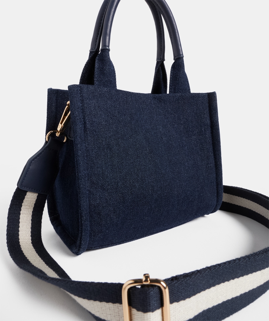 Denim Mini Tote Bag