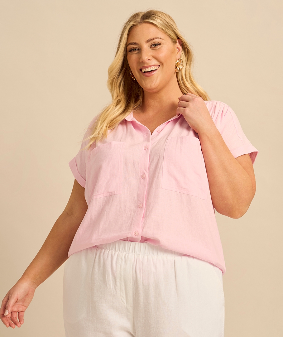 Linen Blend Shirt