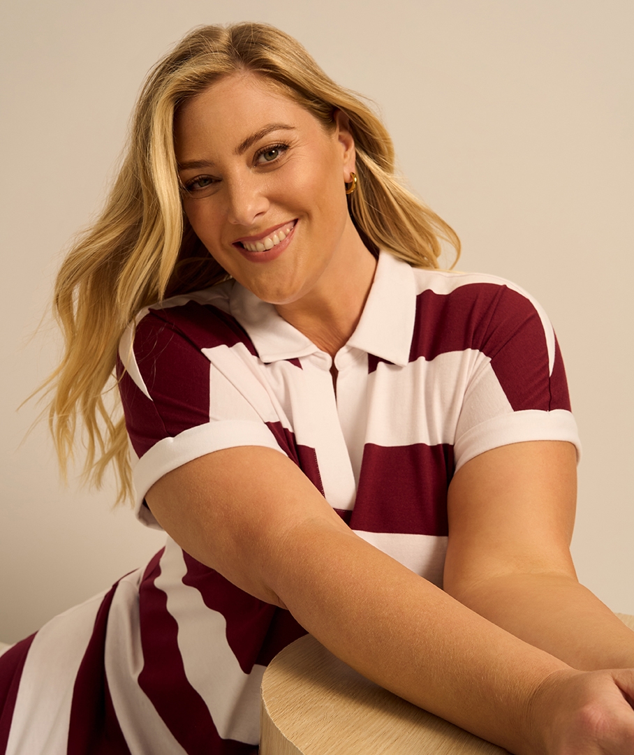 Collared T-Shirt Dress