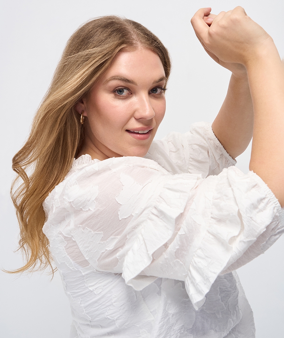 Jacquard Blouse