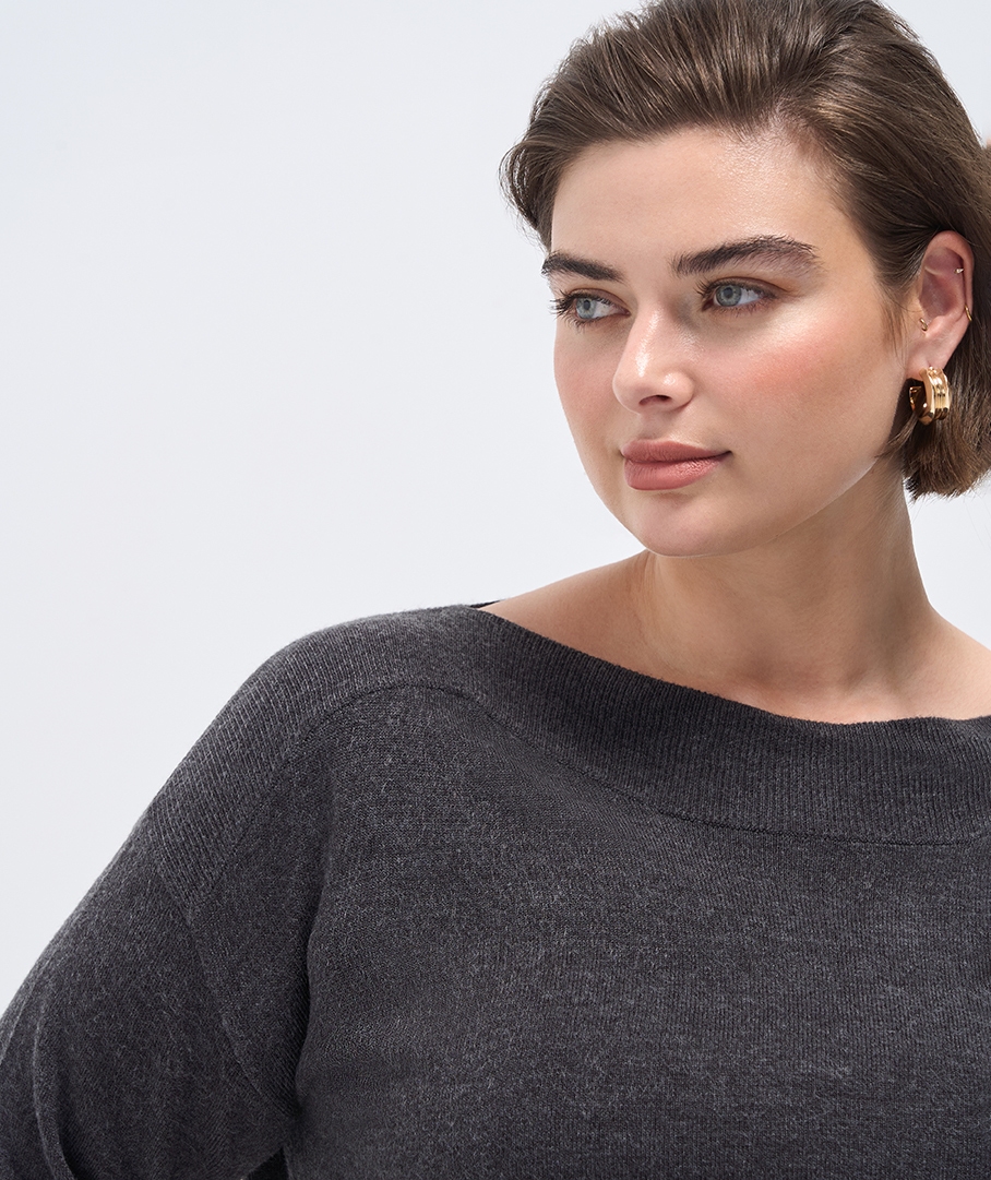 Supersoft Boat Neck Jumper
