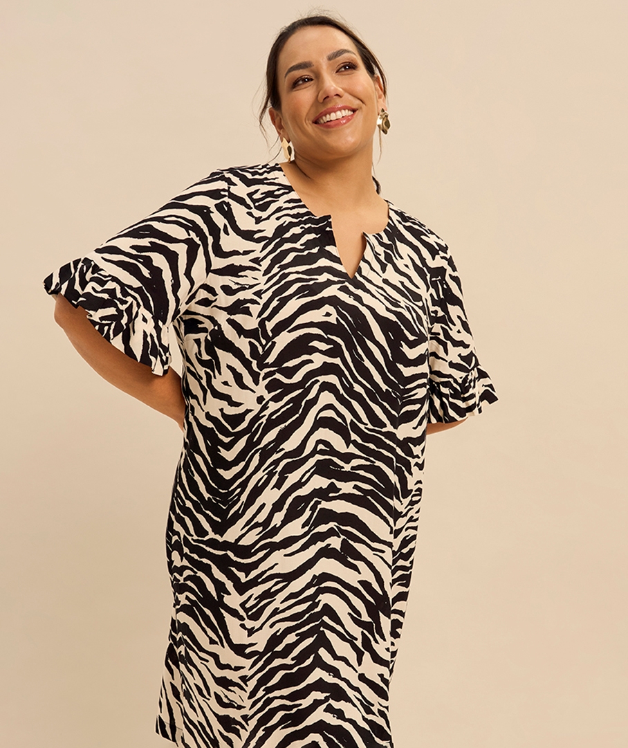 Viscose Print Dress