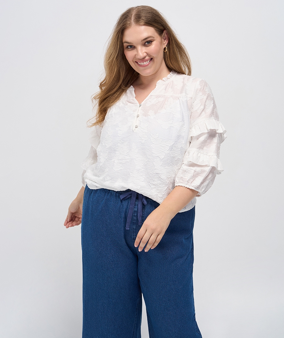 Jacquard Blouse