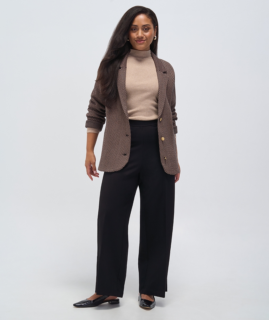 Ponte Wide Leg Pant