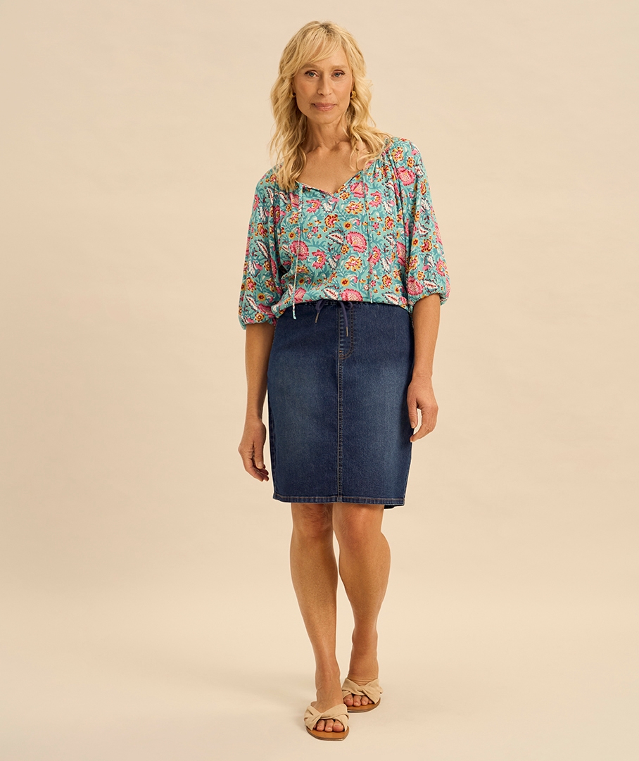 Denim Skirt