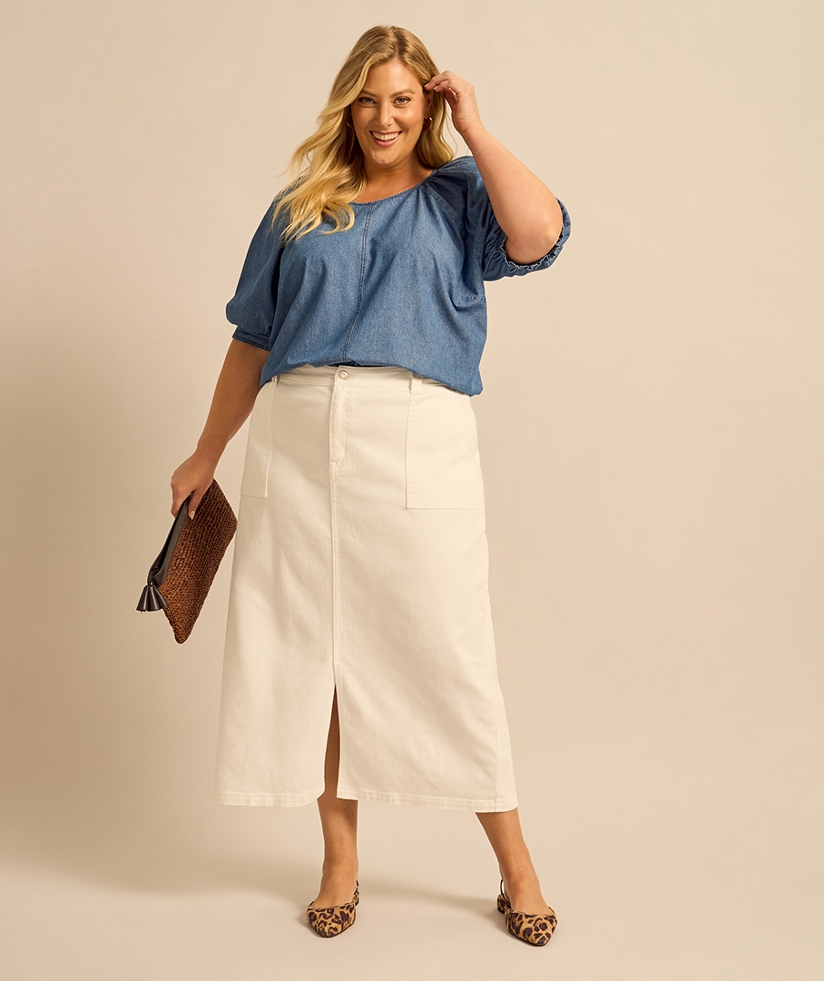Denim Skirt