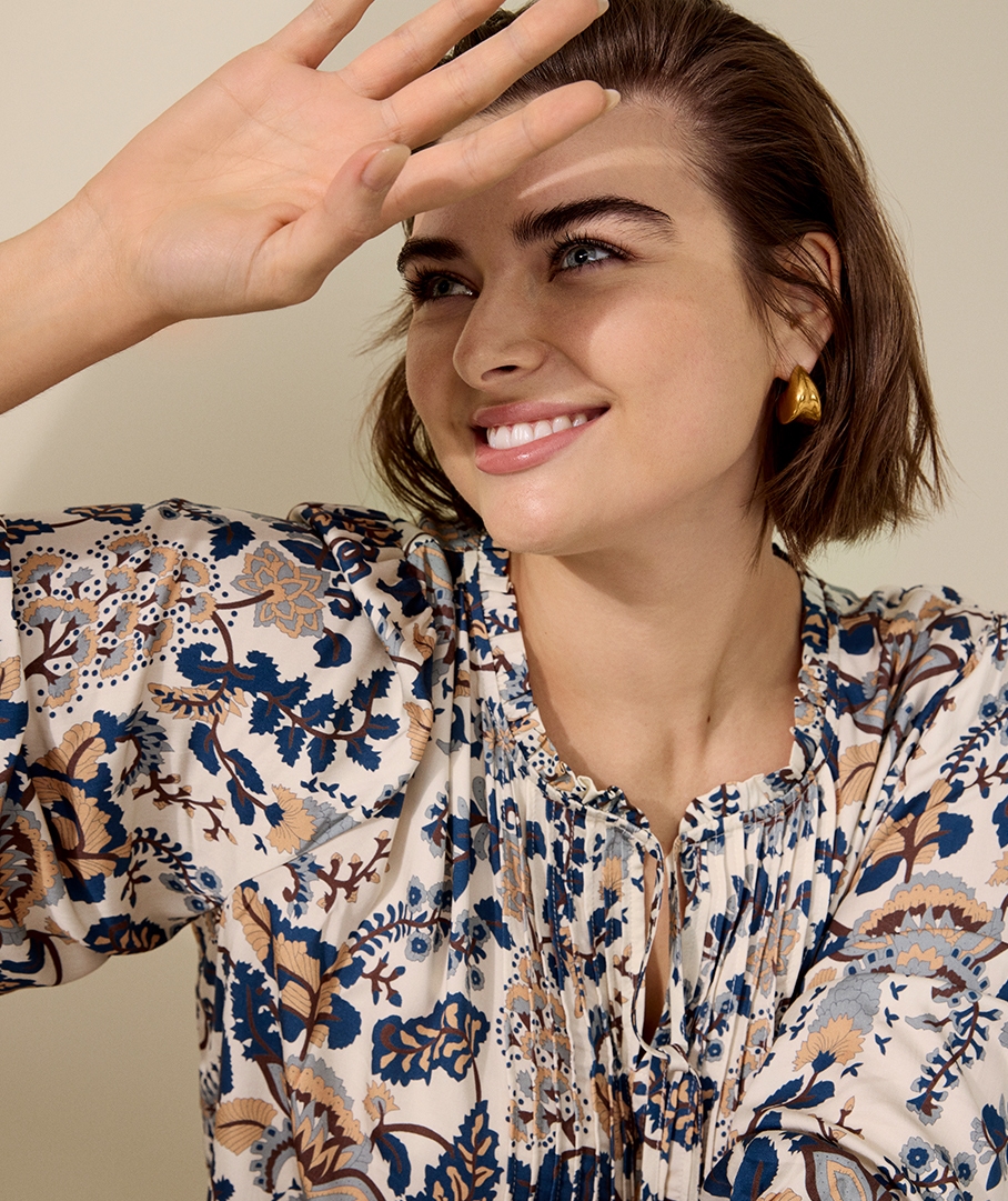 Viscose Print Blouse