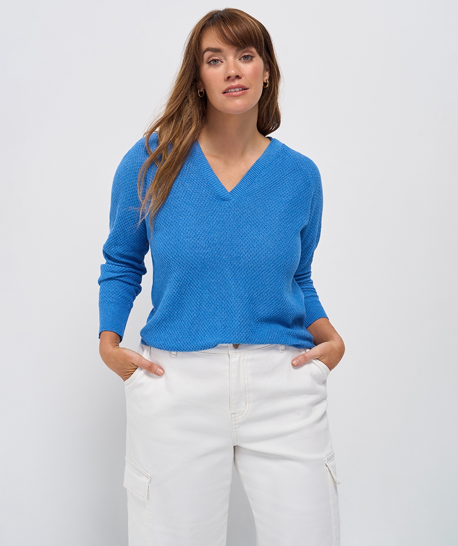 Knit Hoodie Jumper