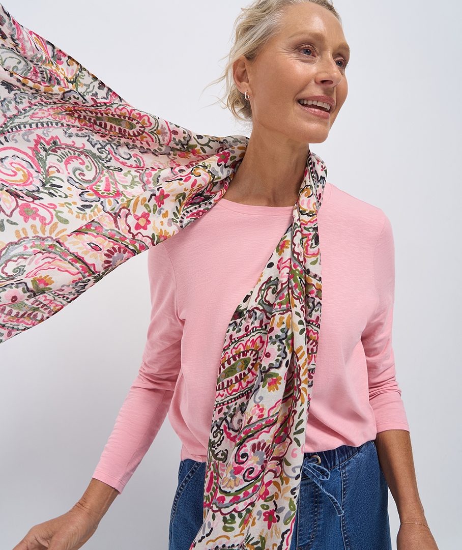 Viscose Print Scarf