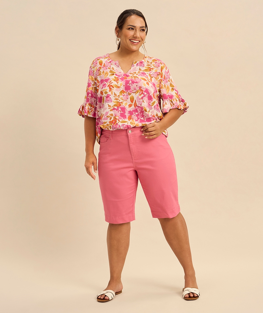The Slim Denim Short