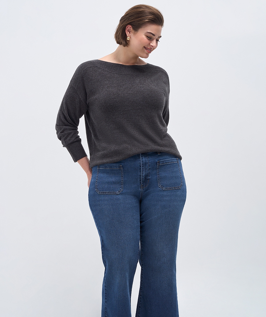 Supersoft Boat Neck Jumper