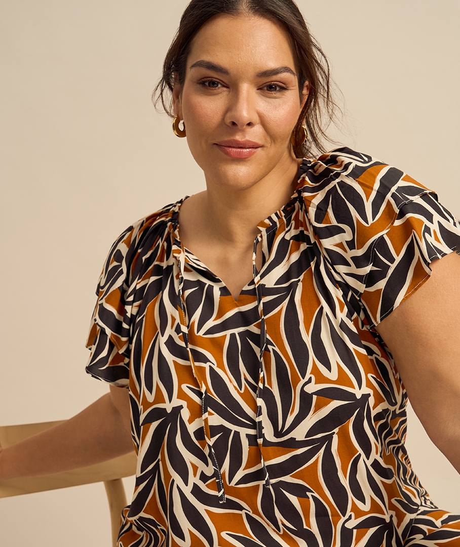 Viscose Print Dress