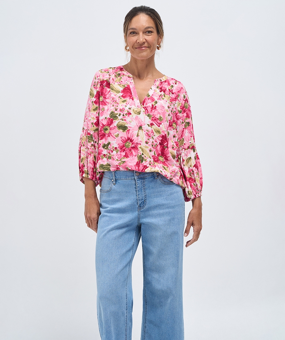 Viscose Print Top