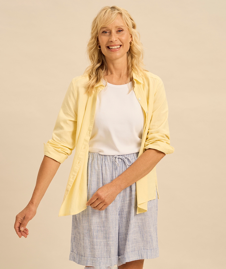 The Essential Linen Blend Shirt