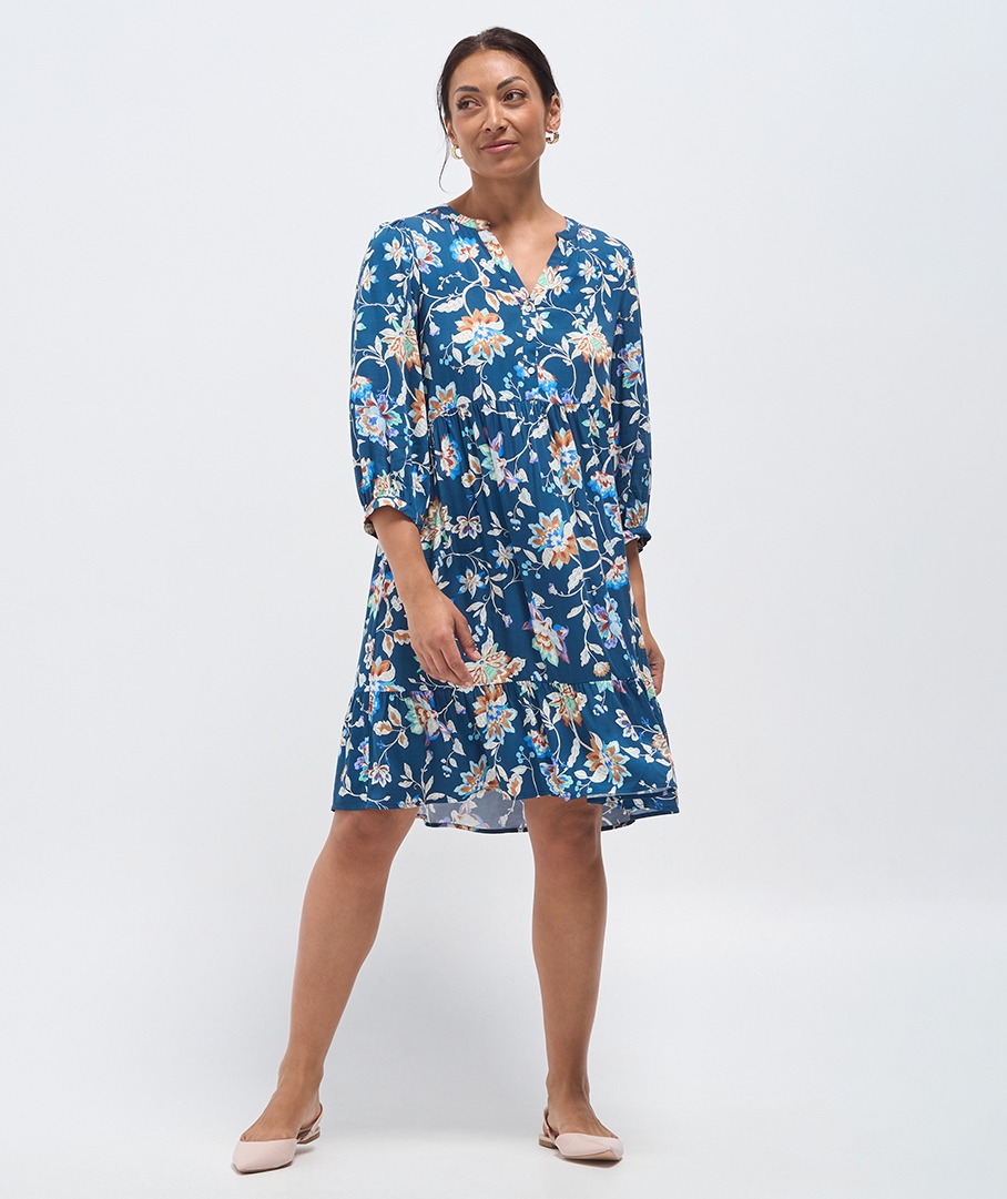 Viscose Print Dress