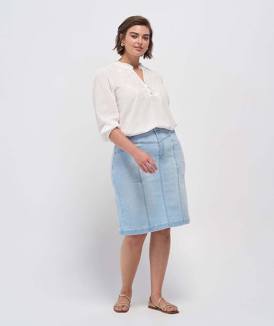 Premium Denim Skirt