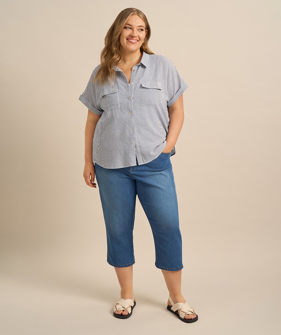 The Crop Slim Jean