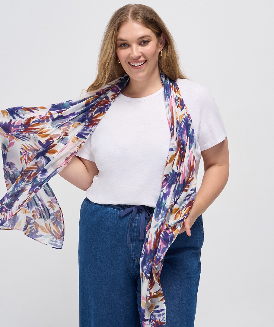 Viscose Print Scarf