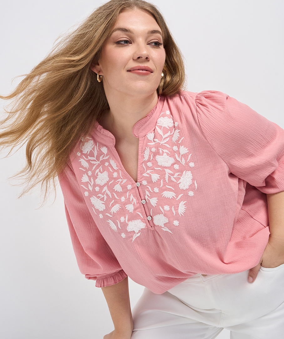 Embroidered Top