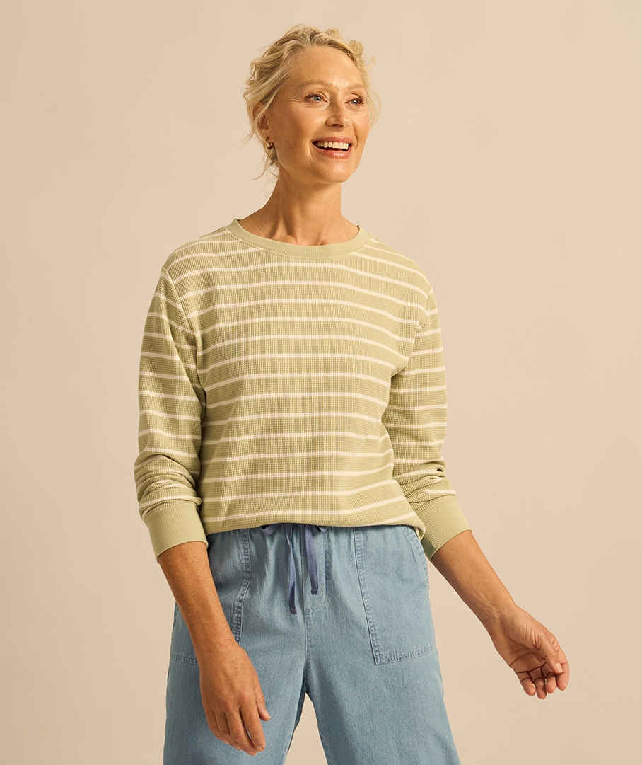 Waffle Sweatshirt