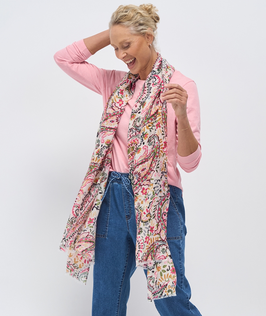 Viscose Print Scarf
