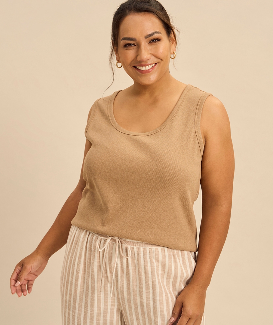 Cotton Rich Rib Tank