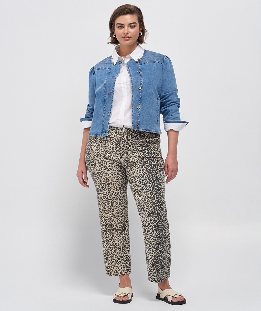 The Ankle Straight Premium Jean