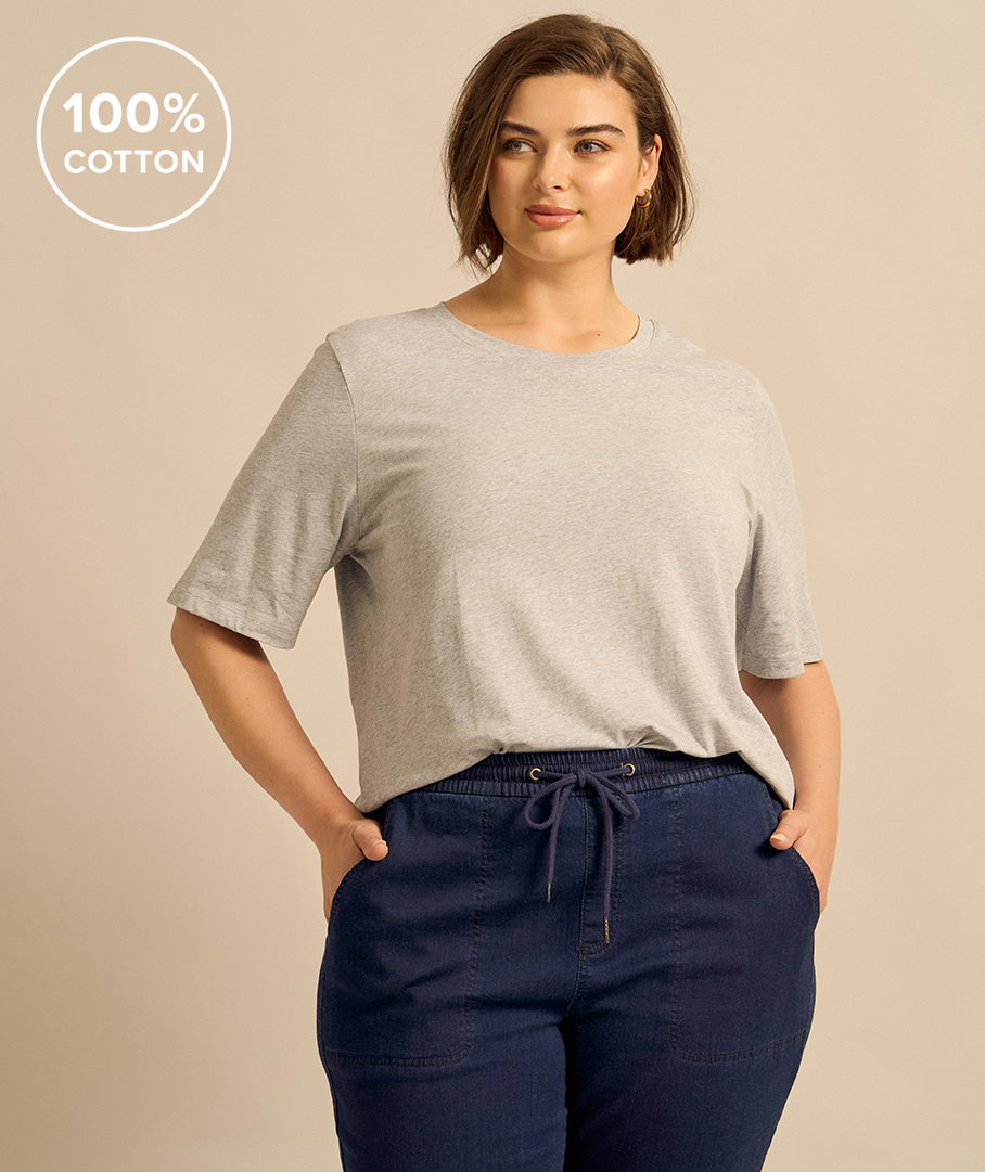 Cotton Boxy Tee