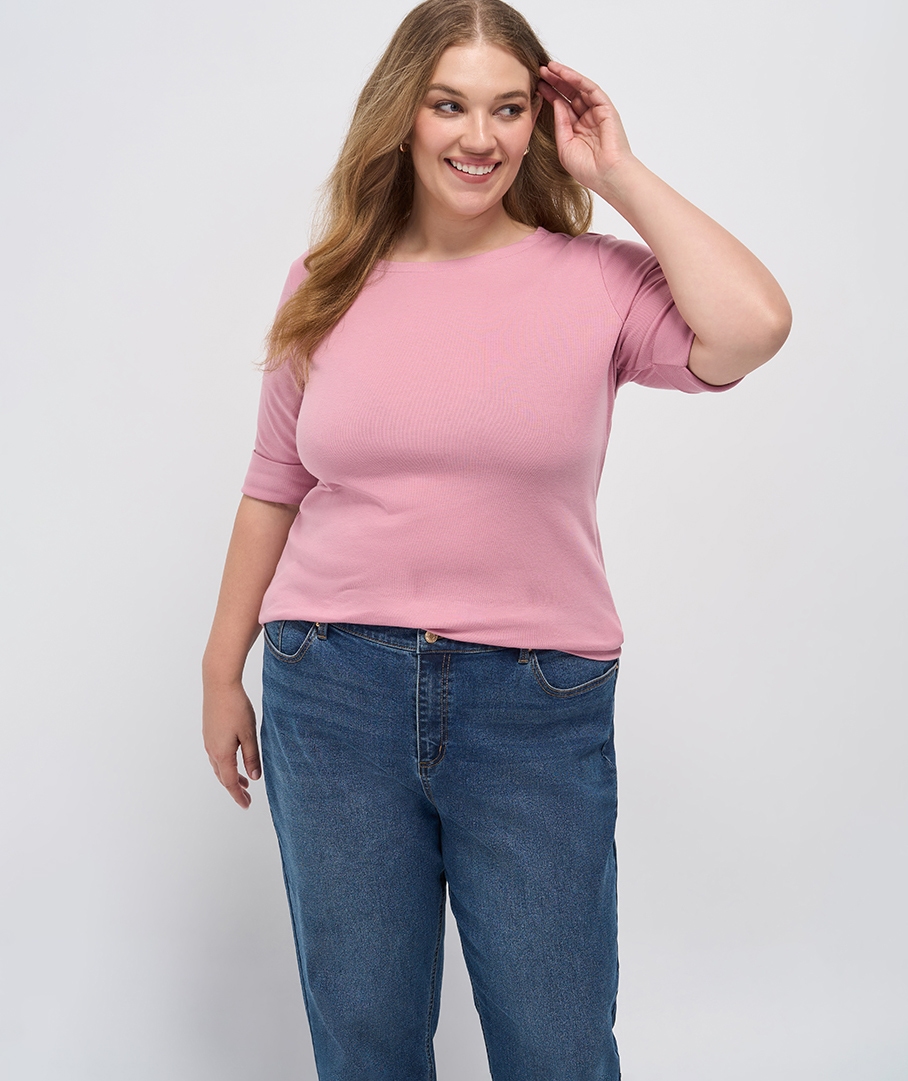 Classic Ballet Neck Top