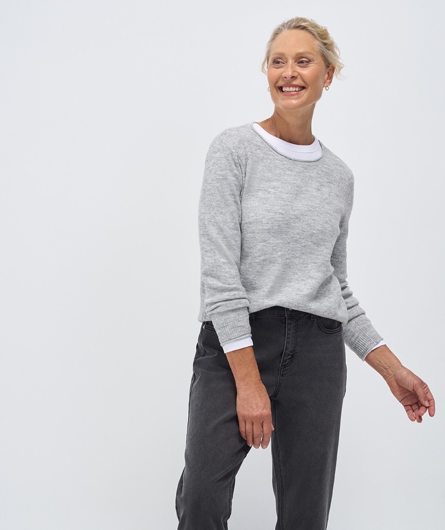 Soft Touch Crew Neck Jumper