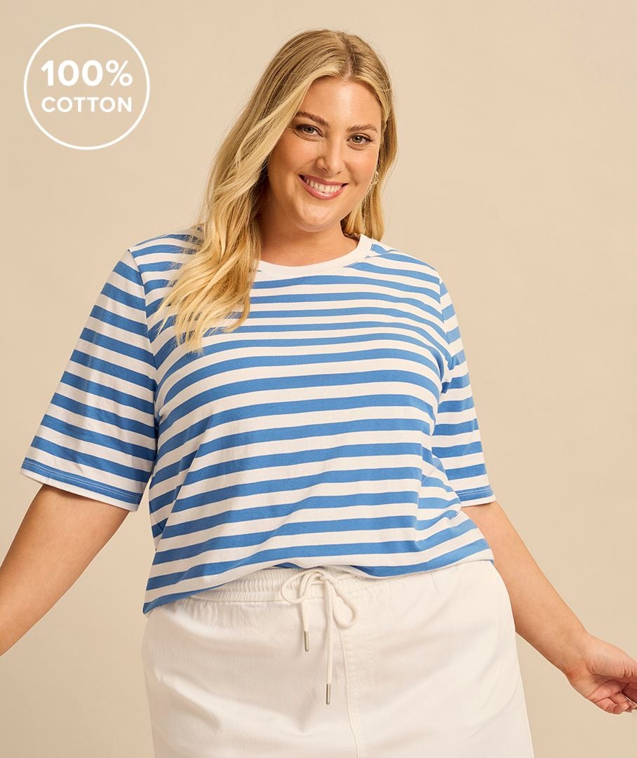 Cotton Boxy Tee