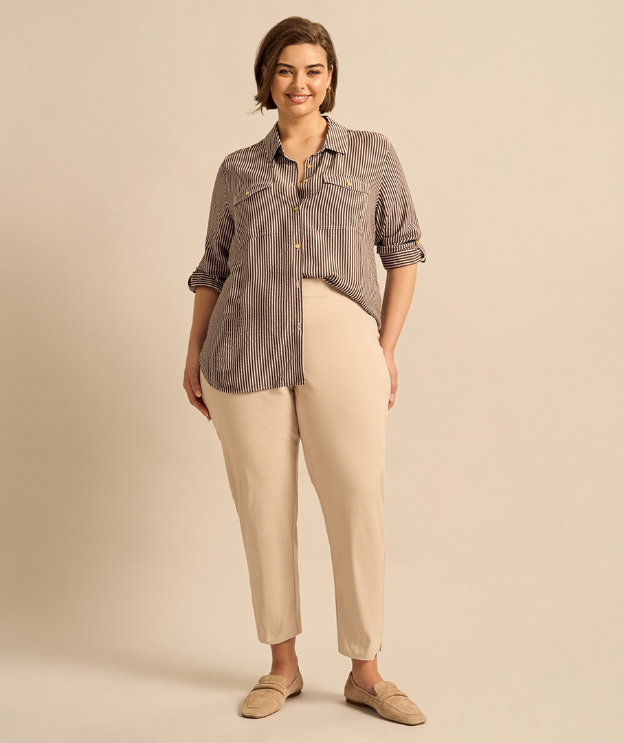 Ankle Length Slim Stretch Pant