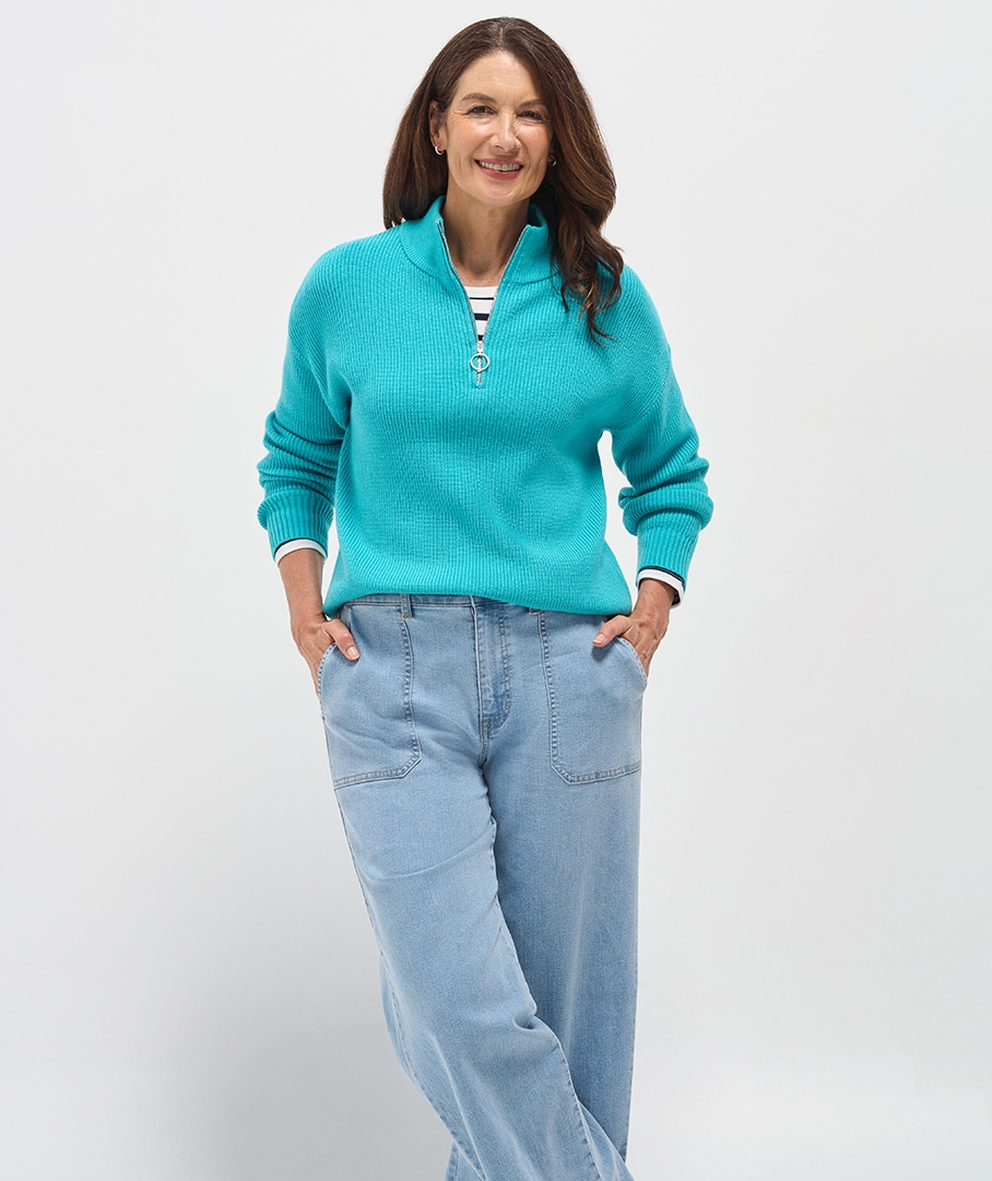 Half Zip Jumper