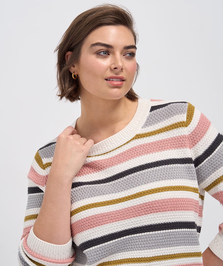 Multi Stripe Jumper
