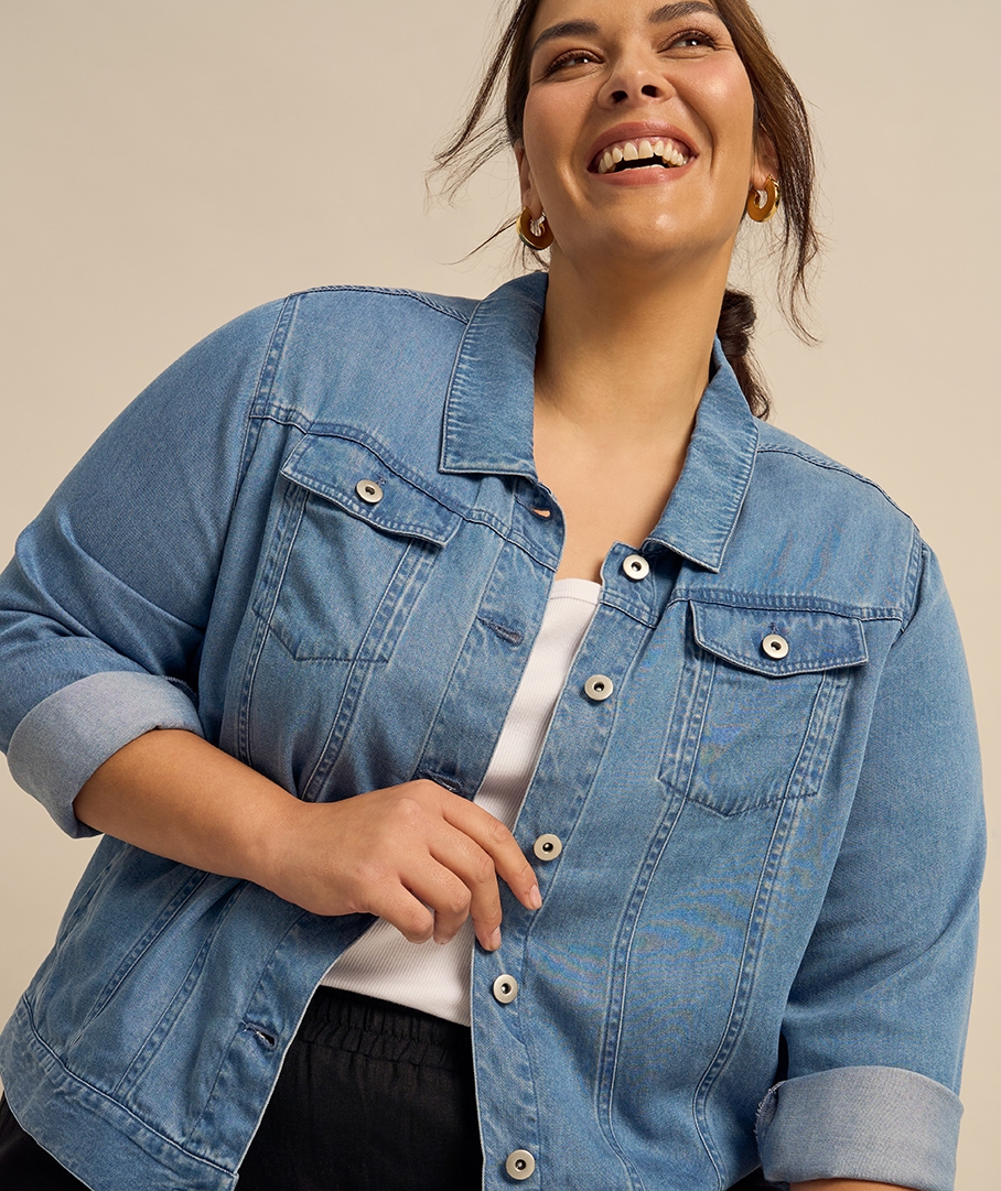 Lyocell Jean Jacket