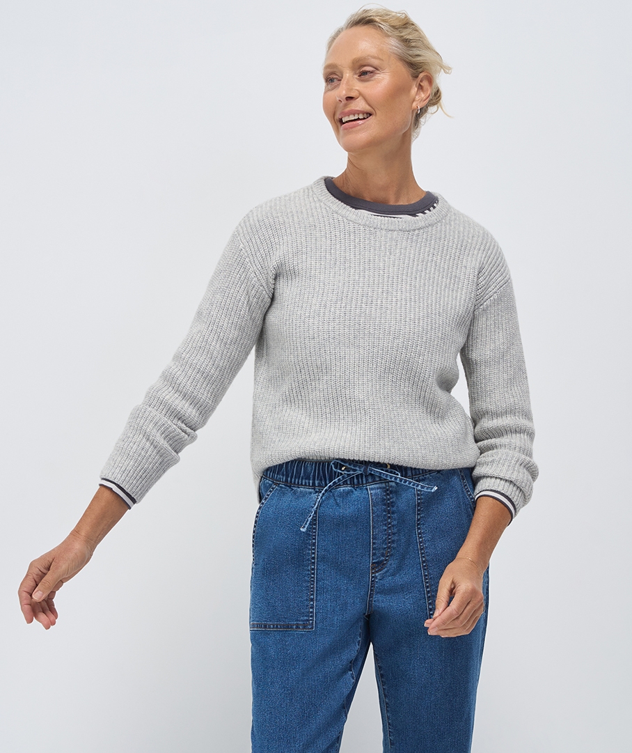 Soft Touch Crew Neck Jumper