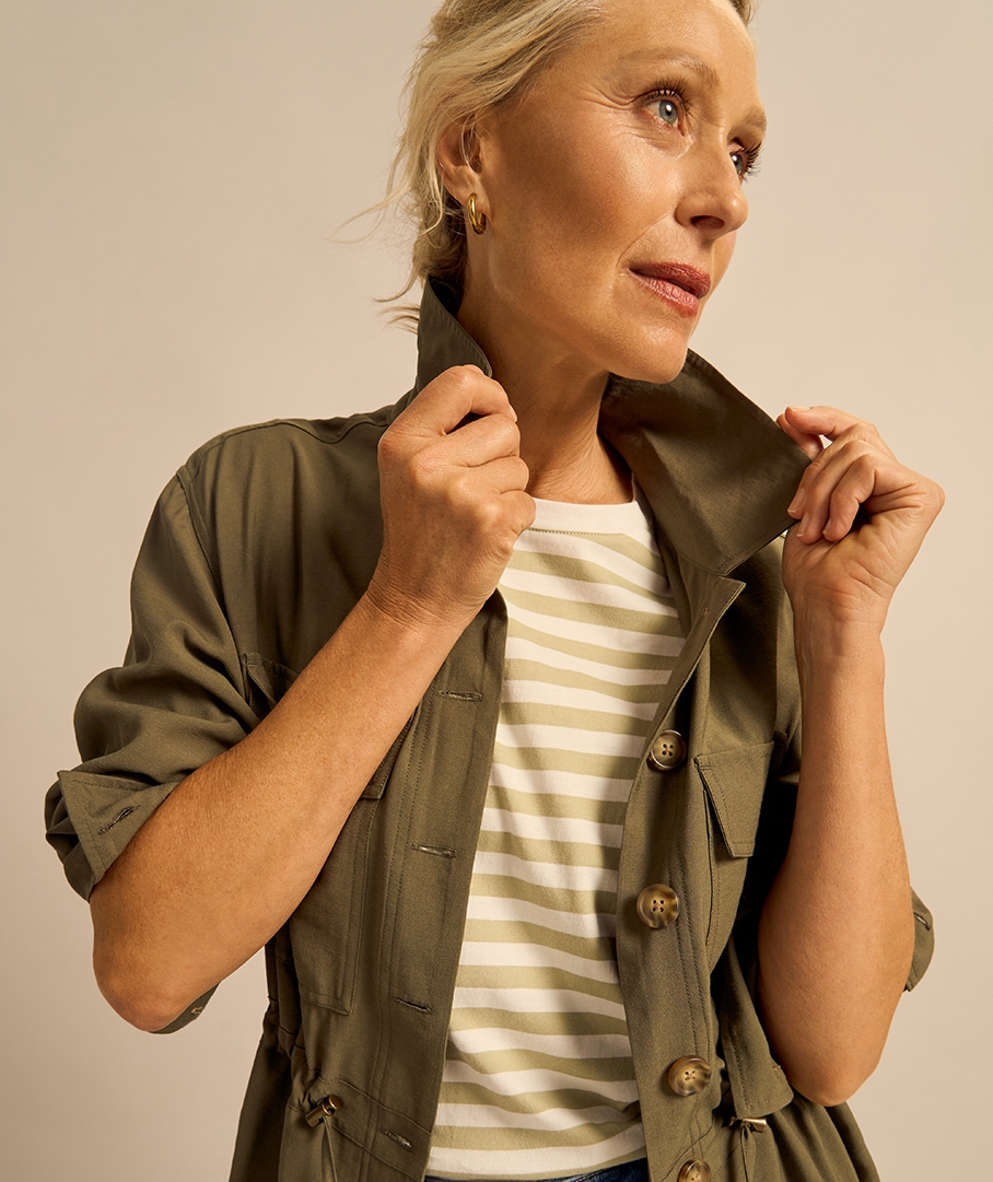 Textured Utility Jacket