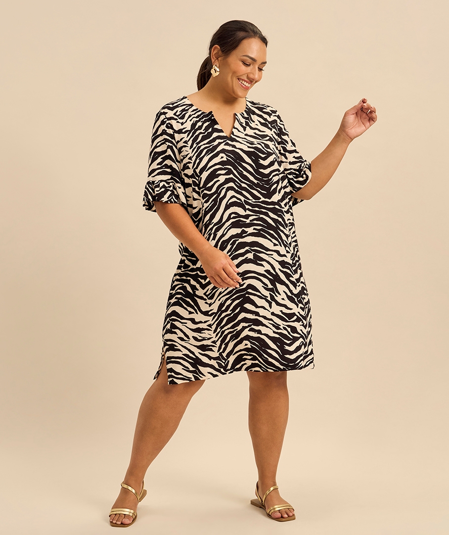 Viscose Print Dress