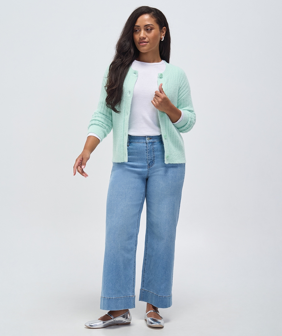 The Wide Leg Premium Denim Jean
