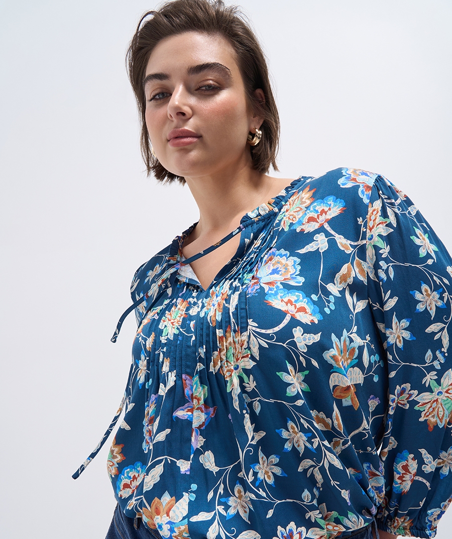 Viscose Print Blouse