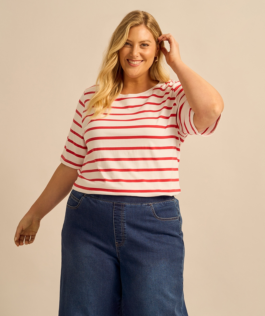 Cotton Boxy Tee