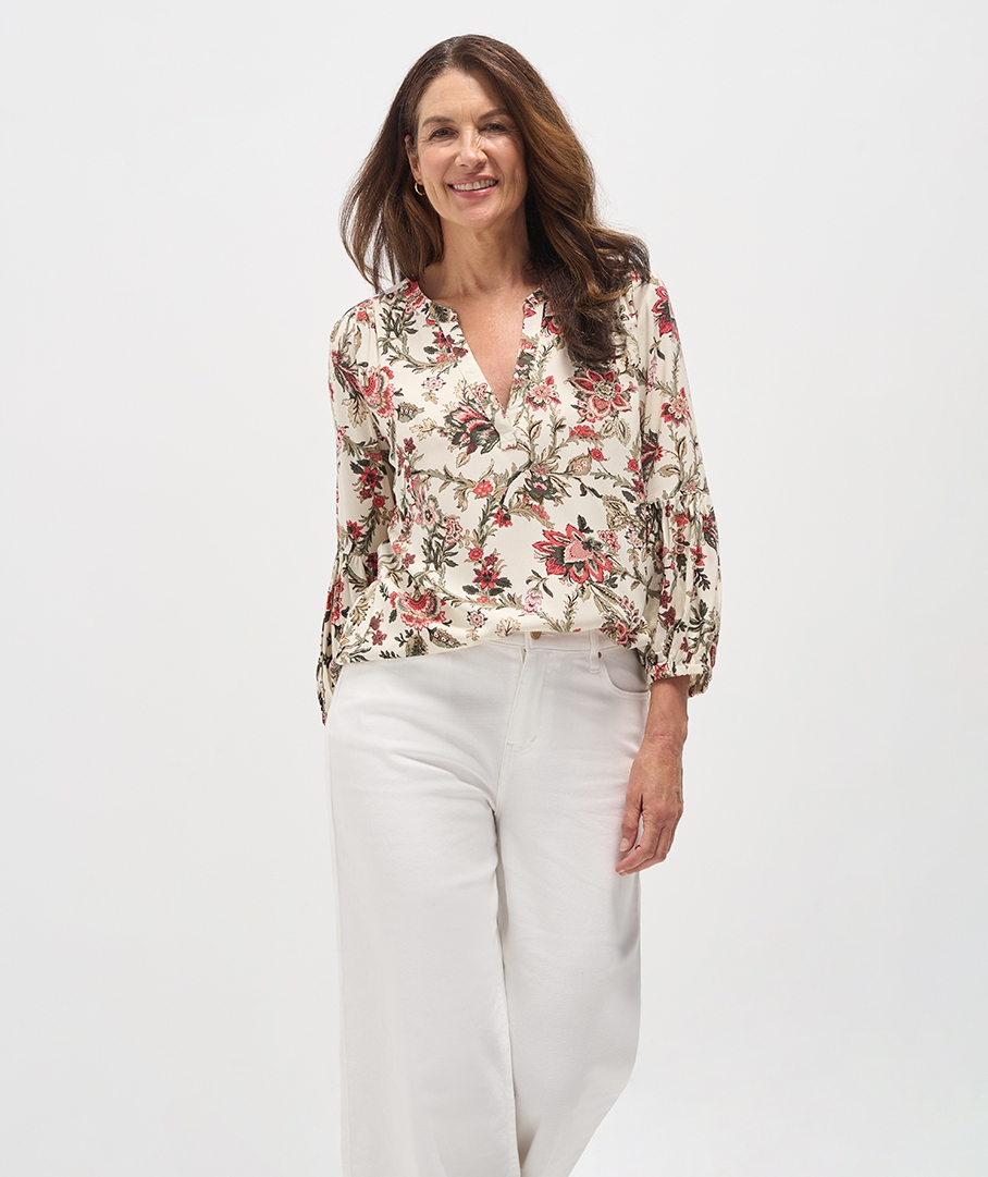 Viscose Print Top