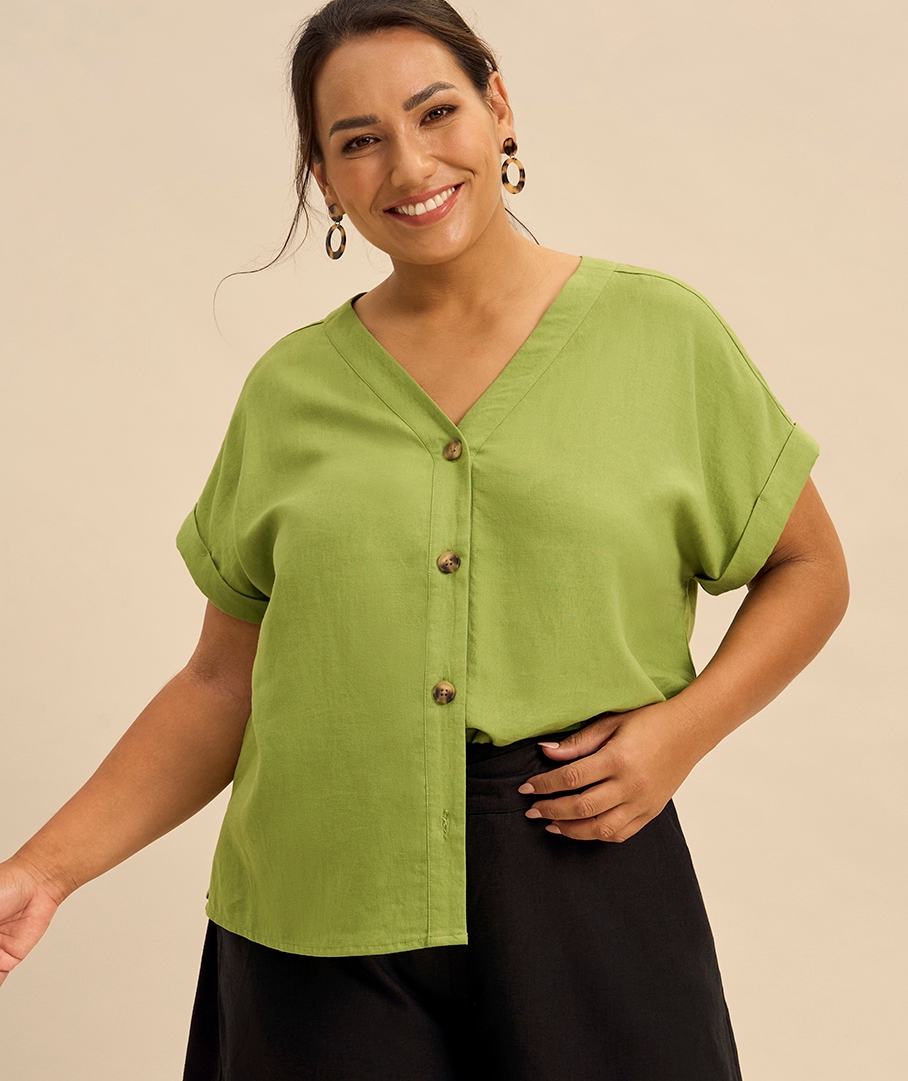 Linen Blend Shirt